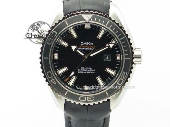 0805 De Ville Hour Vision Co-Axial 41mm SS V6F Best Edition Black Dial On SS Bracelet A BestValue 8277